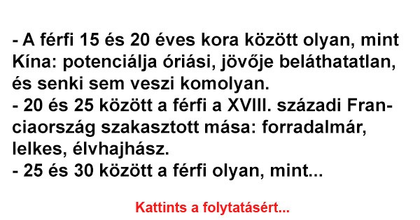 A férfi földrajza