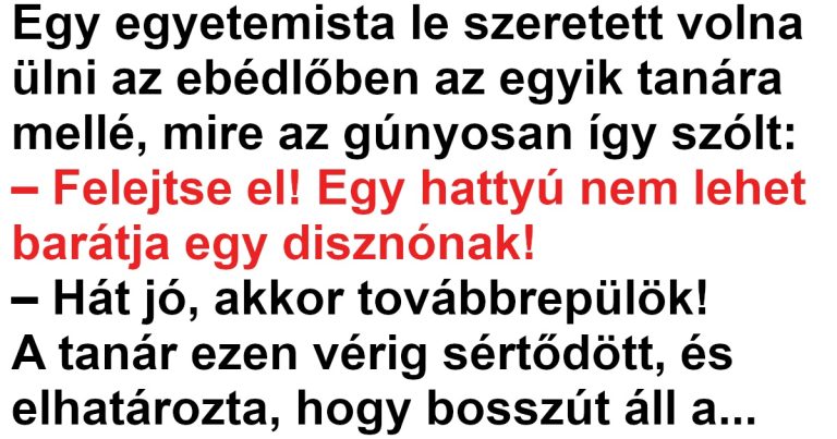 Az egyetemista srác nem volt szívbajos a tanárával szemben
