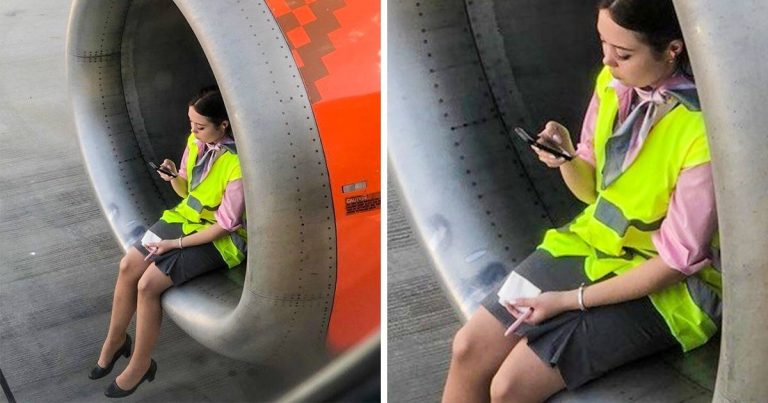 20+hóbortos hölgy, aki tettével nagyon összezavarta az embereket