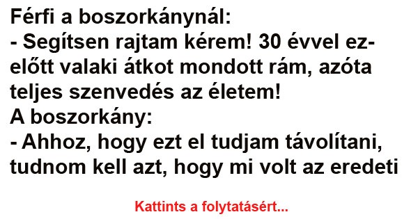Férfi a boszorkánynál