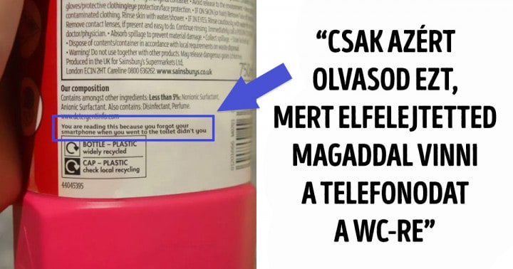 18 tréfás használati utasítás, amelyen több az információ, mint gondoltuk