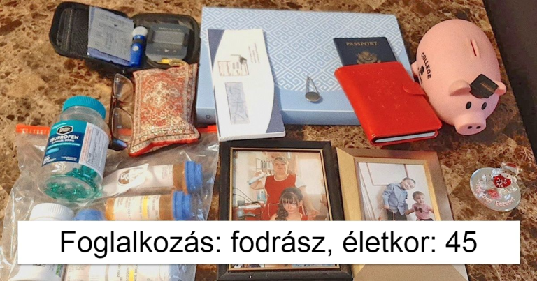 15 ember megmutatta, mit mentenének meg, ha leégne a házuk