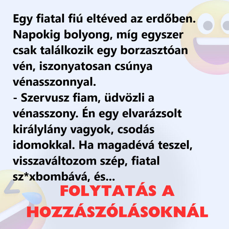 Egy fiatal fiú eltéved az erdőben