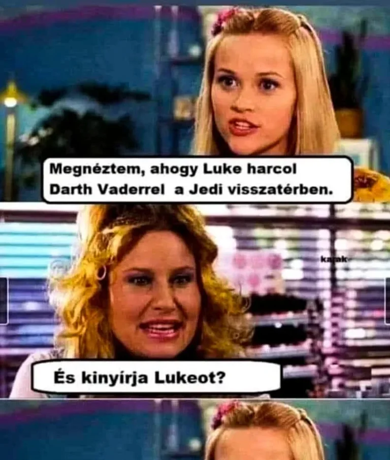 Megnéztem, ahogy Luke…
