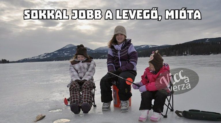 Sokkal jobb a levegő