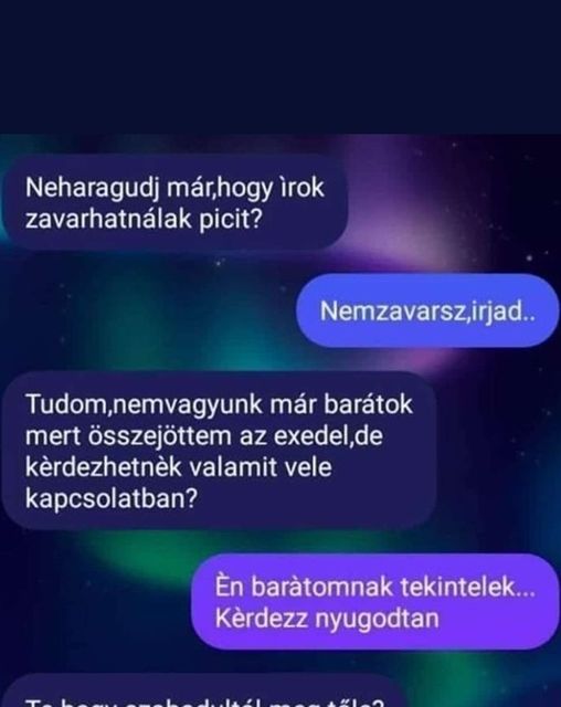 Tudom, hogy nem vagyunk már barátok…