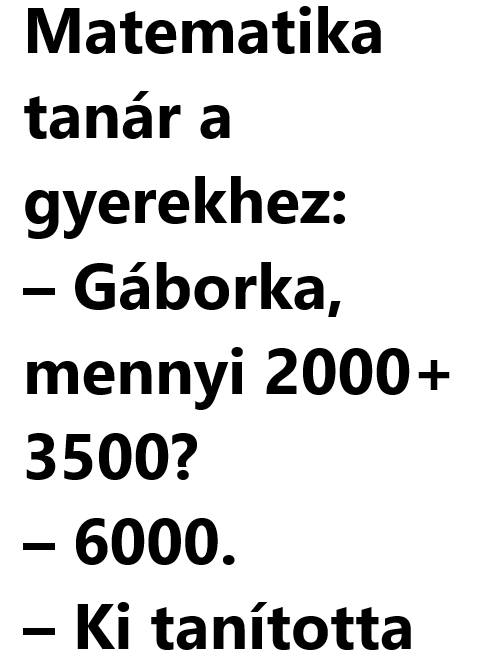 VICC: Matematika tanár a gyerekhez