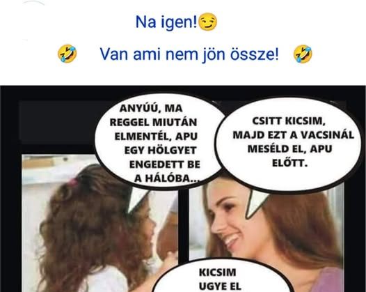 Anyu, ma reggel miután elmentél