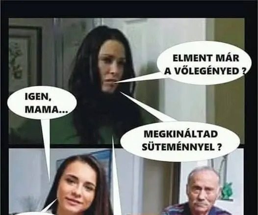 Elment már a vőlegényed?