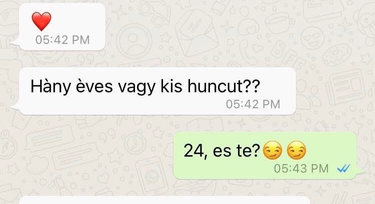 Hány éves vagy kis huncut?