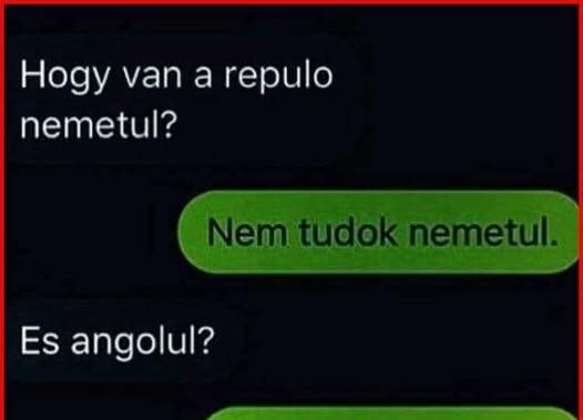 Hogy van a repülő németül?