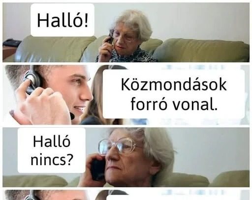 Közmondások forróvonal
