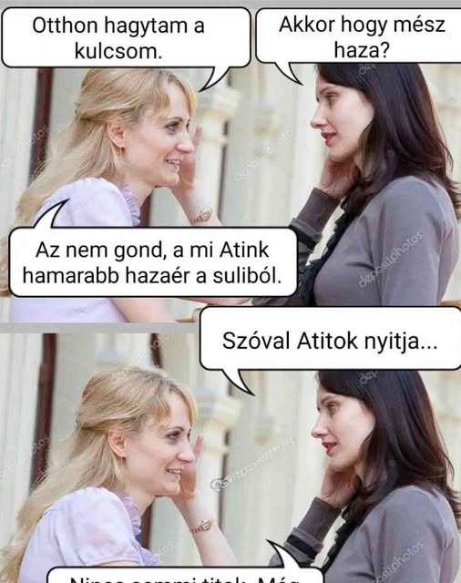 Otthon hagytam a kulcsom