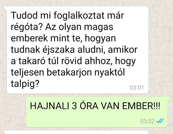 Tudod mi foglalkoztat már régóta?