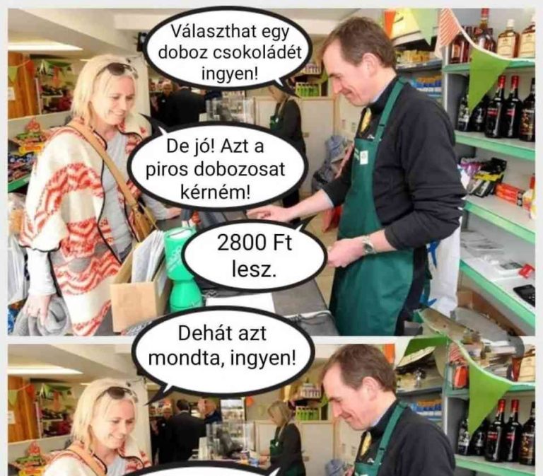 Választhat egy doboz csokoládét ingyen