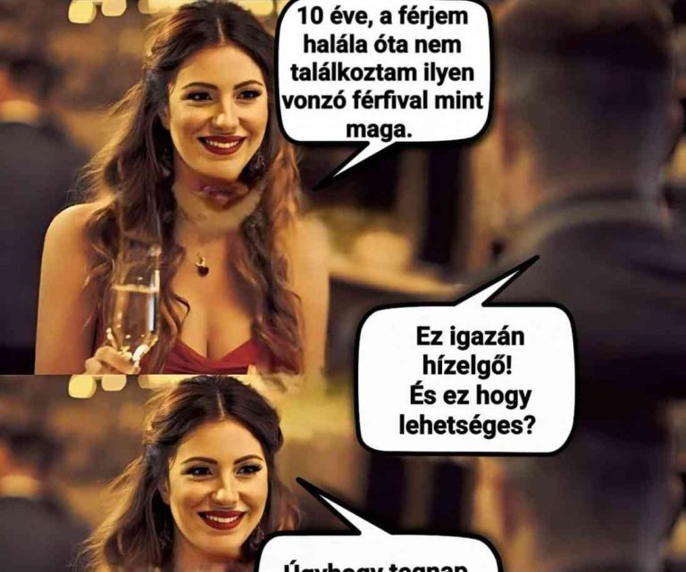 A férjem halála óta…