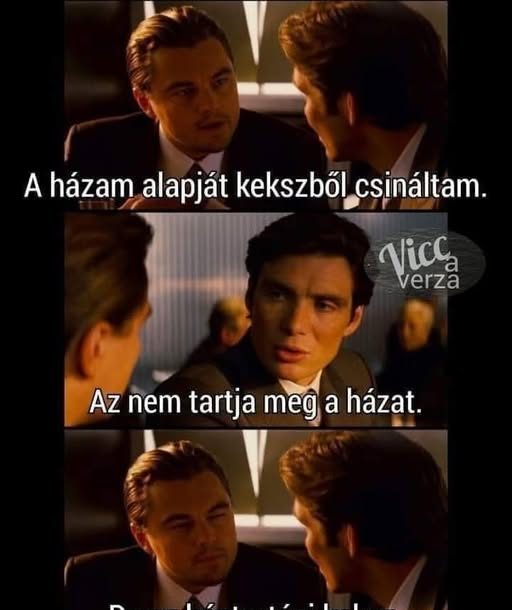 A házam alapját…