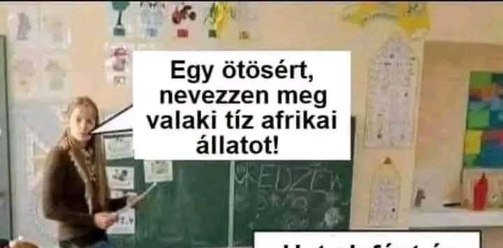 Egy ötösért…