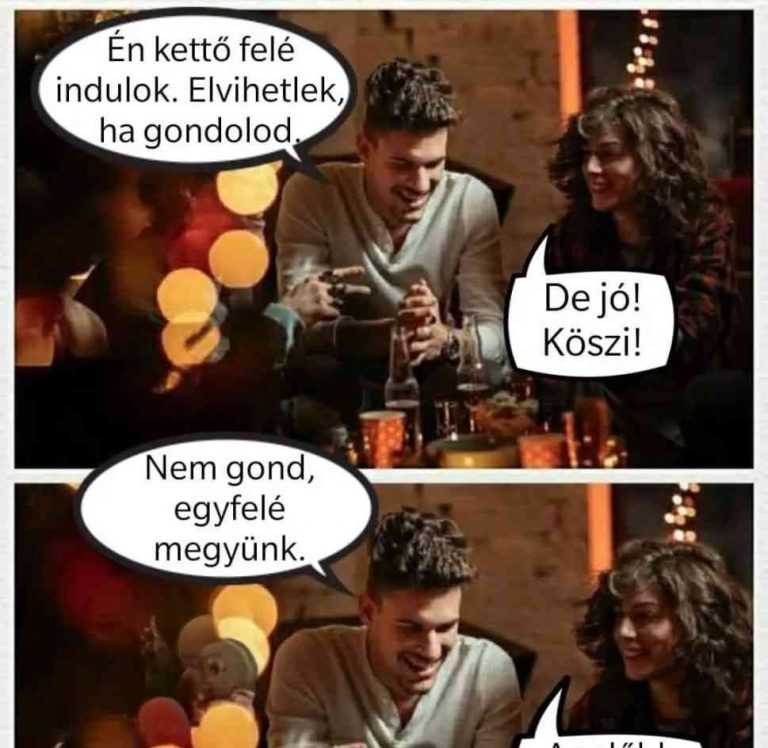 Én kettő felé indulok