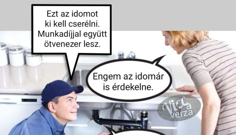Ezt az idomot ki kell cserélni.