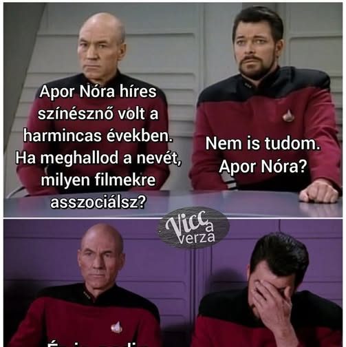 Híres színésznő volt…