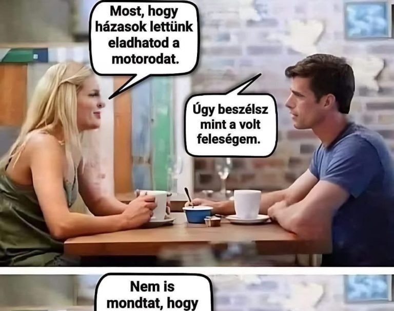 Most, hogy házasok lettünk…