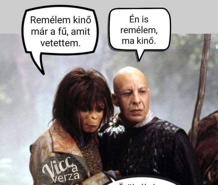 Remélem kinő már a fű