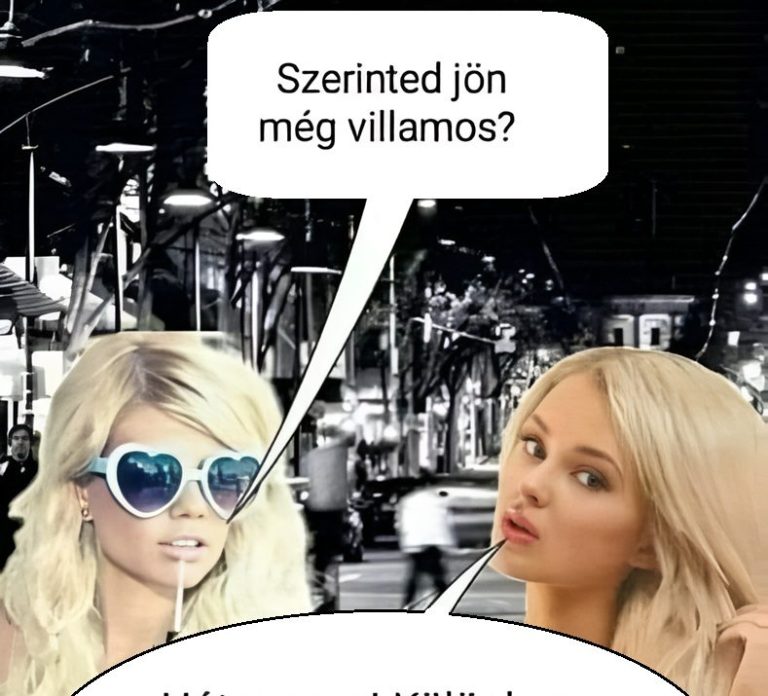 Szerinted jön még a villamos?
