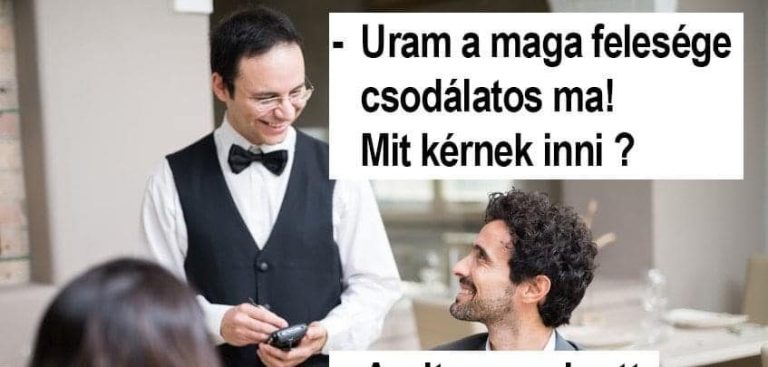 Uram, a maga felesége…