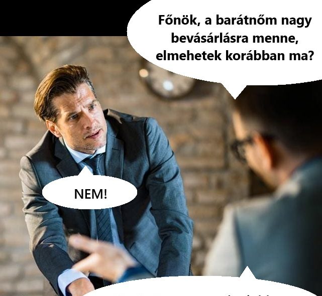 Főnök, a barátnőm…