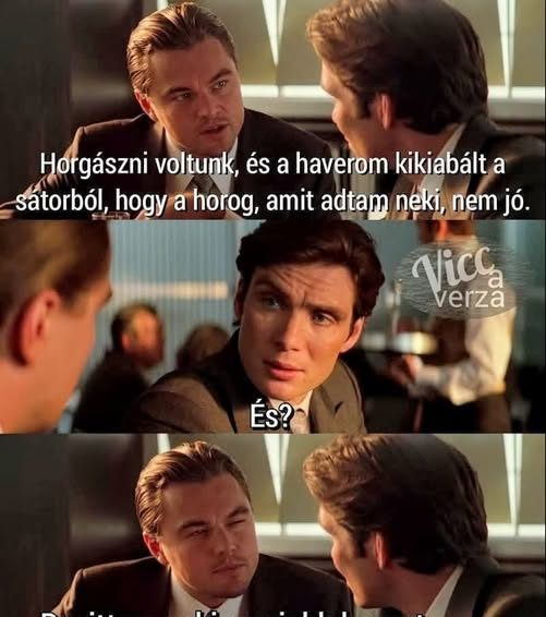 Horgászni voltunk