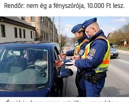 Nem ég a fényszórója