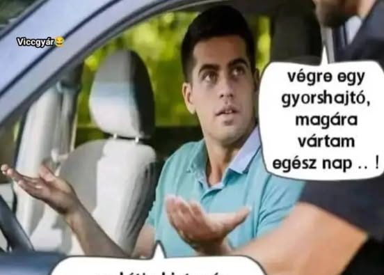 Végre egy gyorshajtó