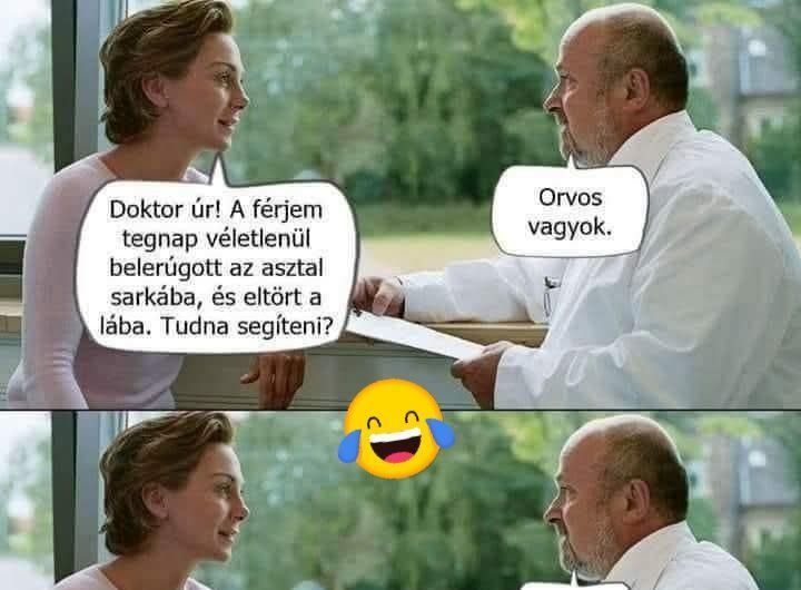 A férjem tegnap véletlenül…