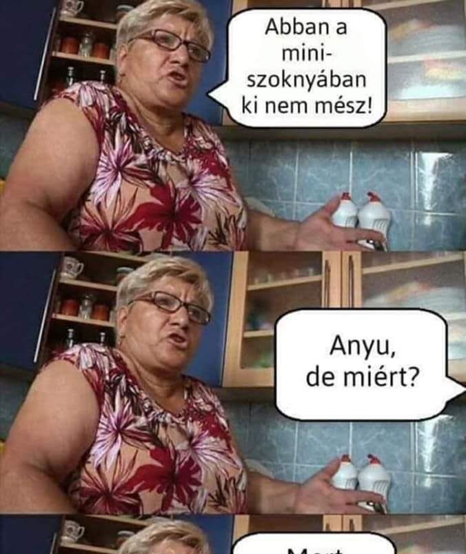 Abban a miniszoknyában…