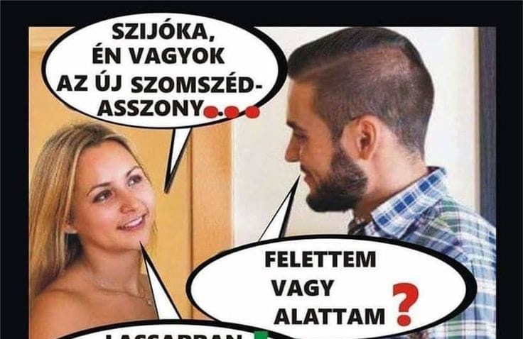 Én vagyok az új szomszéd