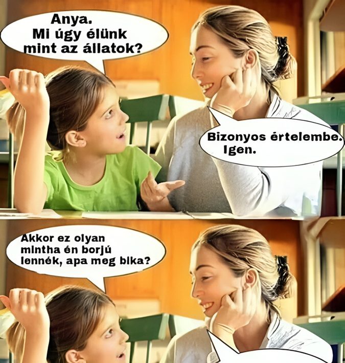 Mi úgy élünk mint az állatok?