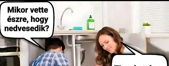 Mikor vette észre…