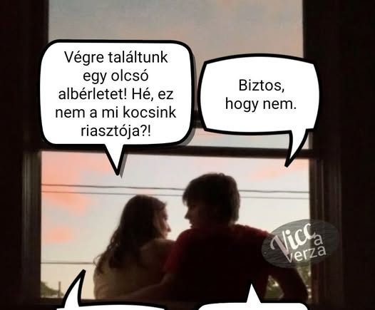 Végre találtunk…