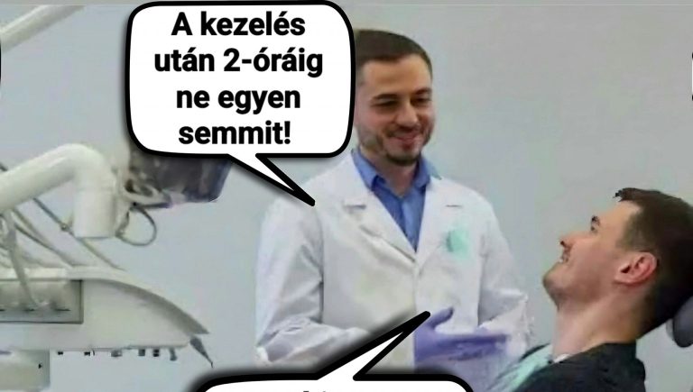 A kezelés után…