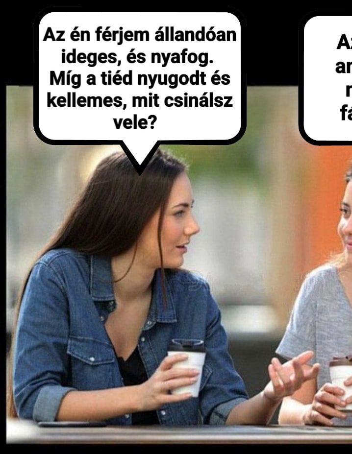 Az én férjem állandóan…