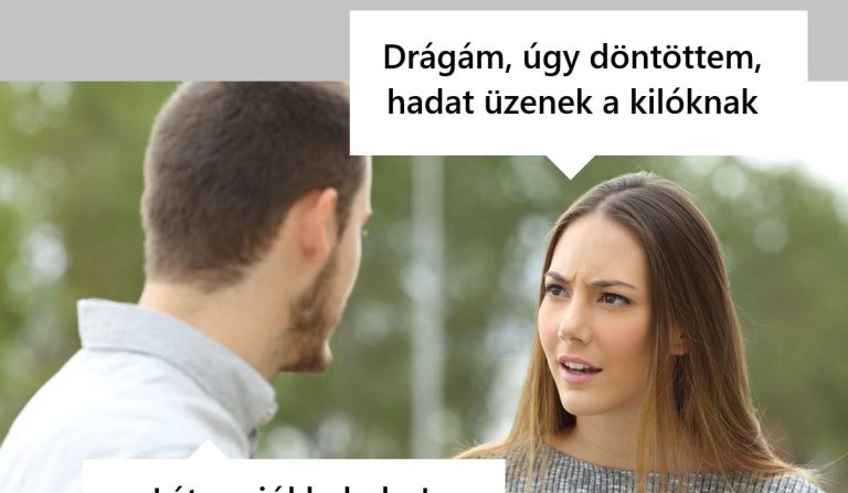 Drágám, úgy döntöttem…