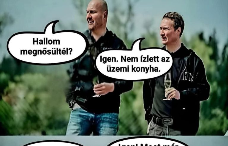 Hallom megnősültél?