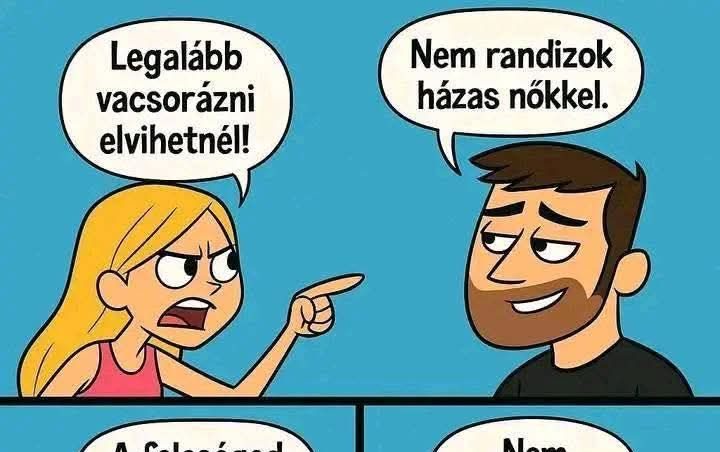 Legalább vacsorázni…