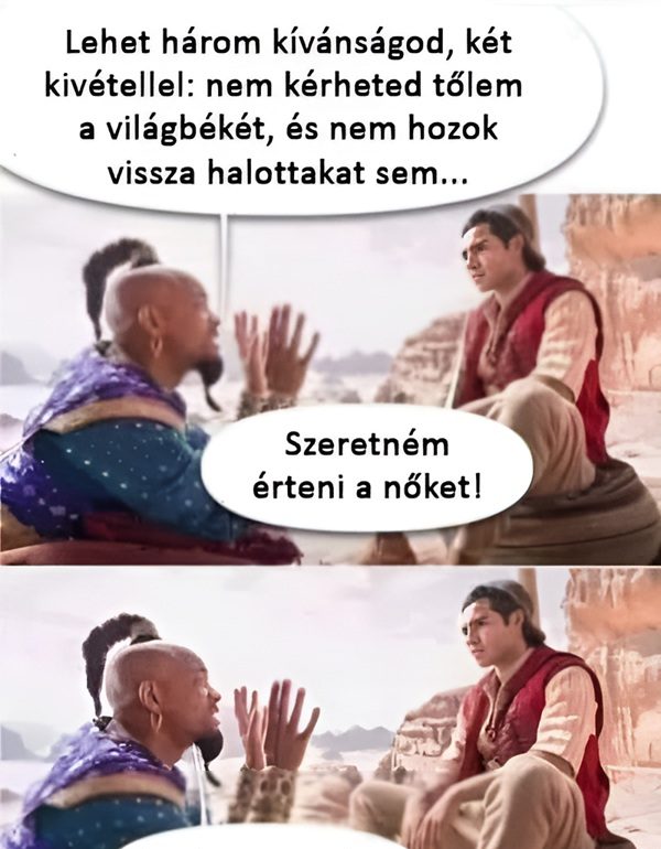 Lehet három kívánságod…