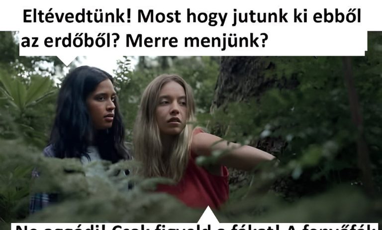 Most hogy jutunk ki…