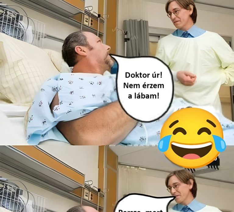 Nem érzem a lábam!