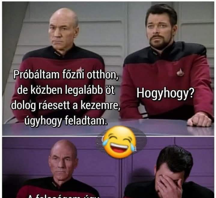 Próbáltam főzni…