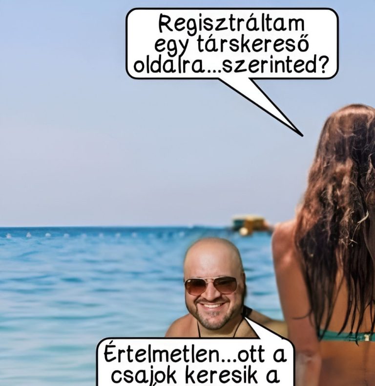Regisztráltam egy társkereső oldalra…
