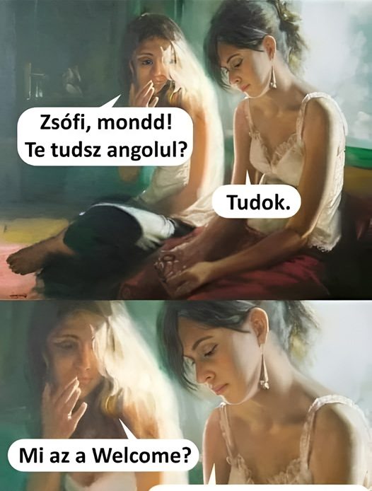 Te tudsz angolul?